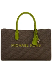 Michael Kors Scarlett Medium East West Satchel Tote Bag