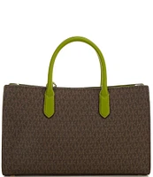 Michael Kors Scarlett Medium East West Satchel Tote Bag