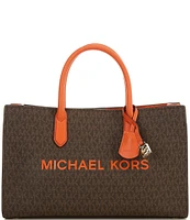 Michael Kors Scarlett Medium East West Satchel Tote Bag