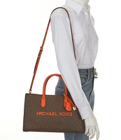 Michael Kors Scarlett Medium East West Satchel Tote Bag