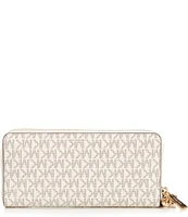 Michael Kors Signature Logo Jet Set Travel Continental Wristlet