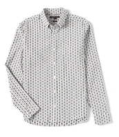 Michael Kors Slim Fit Empire Pinstripe Long Sleeve Woven Shirt