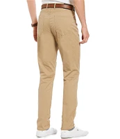 Michael Kors Slim-Fit Parker Stretch Flat Front Twill Pants