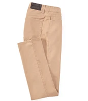 Michael Kors Slim-Fit Parker Stretch Flat Front Twill Pants