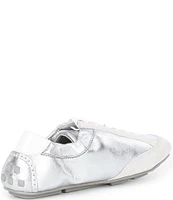 Michael Kors Susie Metallic Leather Trainer Sneakers