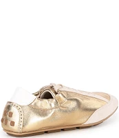 Michael Kors Susie Metallic Leather Trainer Sneakers