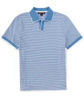 Michael Kors Vacation Stripe Short Sleeve Polo Shirt