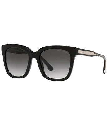 Michael Kors Women's 0MK2163 52mm Gradient Black Square Sunglasses