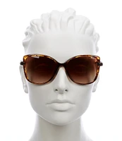 Michael Kors Women's Malta 57mm Butterfly Sunglasses