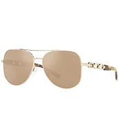 Michael Kors Women's Mk1121 58mm Pilot Sunglasses