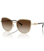 Michael Kors Women's MK1144B 56mm Cat Eye Sunglasses