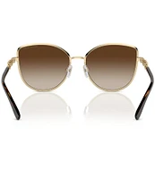 Michael Kors Women's MK1144B 56mm Cat Eye Sunglasses