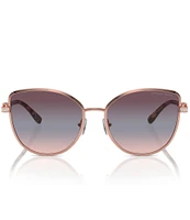 Michael Kors Women's MK1144B 56mm Cat Eye Sunglasses