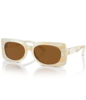 Michael Kors Women's Amber MK2215 56mm Rectangle Sunglasses