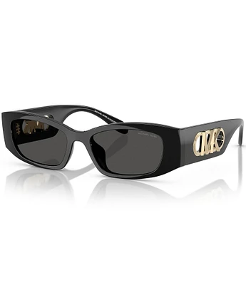 Michael Kors Women's Rhodes 52mm Rectangle Sunglasses