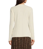 MICHAEL Michael Kors Astor Stud Faux Wrap Top