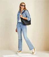 MICHAEL Michael Kors Bowery Flare Leg Stretch Denim Jeans