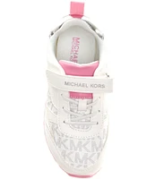 MICHAEL Michael Kors Girls' Bille Dorian Metallic Detail Sneakers (Infant)