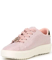 MICHAEL Michael Kors Girls' Emmet Grove Metallic Mesh Sneakers (Toddler)