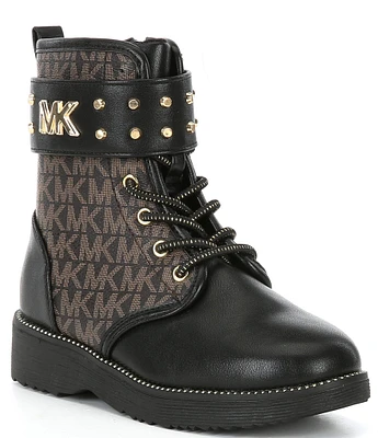 MICHAEL Michael Kors Girls' Haskell Combat Boots (Toddler)