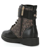 MICHAEL Michael Kors Girls' Haskell Combat Boots (Toddler)