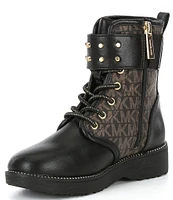 MICHAEL Michael Kors Girls' Haskell Combat Boots (Toddler)