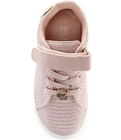 MICHAEL Michael Kors Girls' Jem Grove Metallic Mesh Sneakers (Infant)