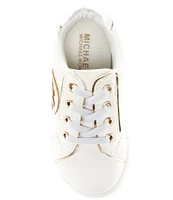 MICHAEL Michael Kors Girls' Jem Poppy Logo Detail Slip-On Sneakers (Infant)