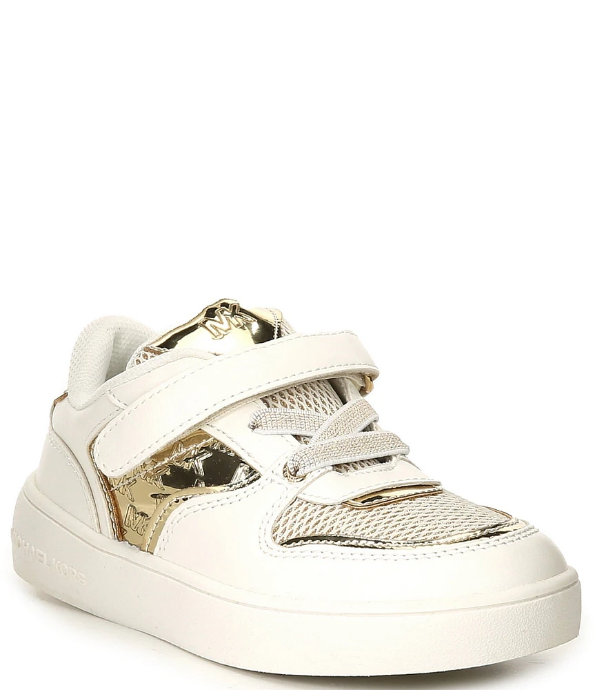 MICHAEL Michael Kors Girls' Jem Rumi Metallic Detail Sneakers (Toddler)