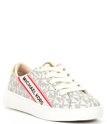 MICHAEL Michael Kors Girls' Jem Slade Logo Print Slip-On Sneakers (Toddler)