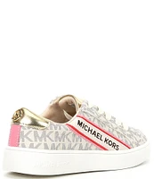 MICHAEL Michael Kors Girls' Jem Slade Logo Print Slip-On Sneakers (Toddler)