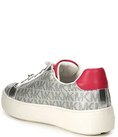 MICHAEL Michael Kors Girls' Jordana Airin Glitter Logo Sneakers (Youth)