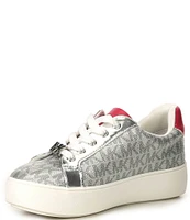 MICHAEL Michael Kors Girls' Jordana Airin Glitter Logo Sneakers (Youth)