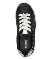 MICHAEL Michael Kors Girls' Jordana Airin Glitter Logo Sneakers (Youth)