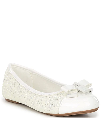 MICHAEL Michael Kors Girls' Kenya Glitter Lock Ballet Flats (Toddler)