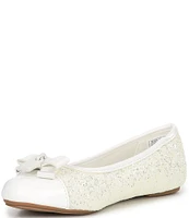 MICHAEL Michael Kors Girls' Kenya Glitter Lock Ballet Flats (Youth)