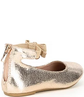 MICHAEL Michael Kors Girls' Kenyah Kay-T Signature Logo Charm Ballet Flats (Toddler)