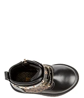 MICHAEL Michael Kors Girls' Madeline Haskell Stud Combat Boots (Infant)