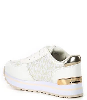 MICHAEL Michael Kors Girls' Metallic Detail Monique Sneakers (Youth)