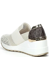 MICHAEL Michael Kors Girls' Neo Flex Logo Detail Slip-On Wedge Sneakers (Youth)