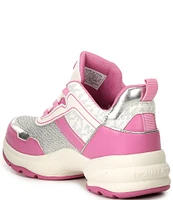 MICHAEL Michael Kors Girls' Olympia Glitter Detail Sneakers (Toddler)