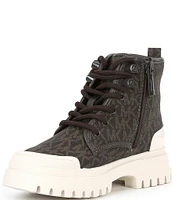 MICHAEL Michael Kors Girls' Payton Lace Up Lug Sole Booties (Youth)