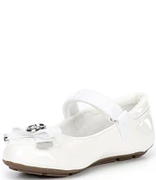 MICHAEL Michael Kors Girls' Rover Bow Glitter Ballet Flats (Youth)