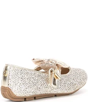 MICHAEL Michael Kors Girls' San Rover Harin Glitter Mary Jane Ballerina Flats (Toddler)