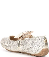 MICHAEL Michael Kors Girls' San Rover Harin Glitter Mary Jane Ballerina Flats (Toddler)