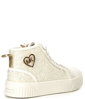 MICHAEL Michael Kors Girls' Skate Glitter Split 3 Hi-Top Sneakers (Youth)