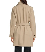 MICHAEL Michael Kors Stand Collar Belted Zip Front Anorak Jacket