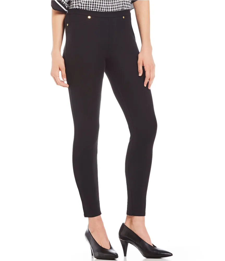 MICHAEL Michael Kors Stretch Knit Twill Pull-On Leggings