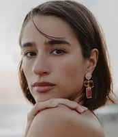 Mignonne Gavigan 14K Gold Plated Brass Amora Drop Earrings