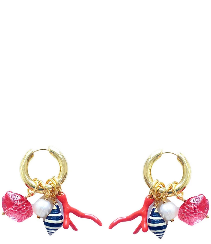 Mignonne Gavigan Ada Sea Resort Hoop Drop Earrings